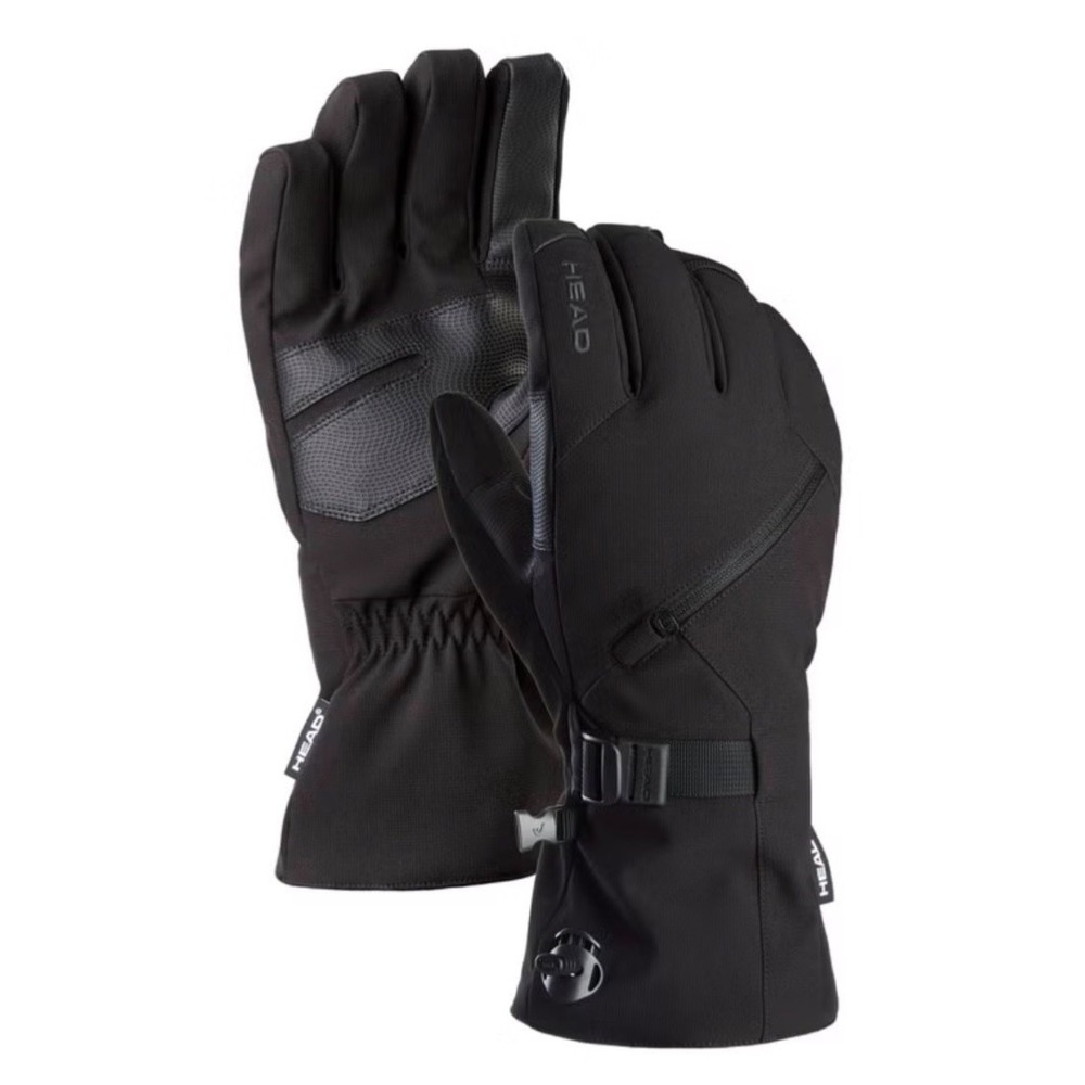 HEAD Ski Gloves Unisex SIze Small Black NWT